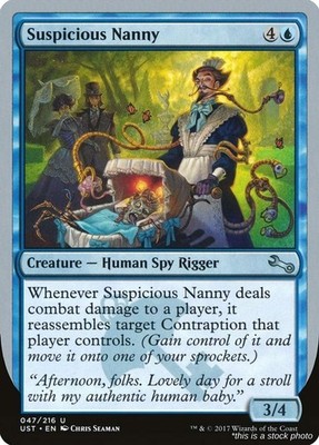 Suspicious Nanny (UST 47), Normal, Unstable, MTG