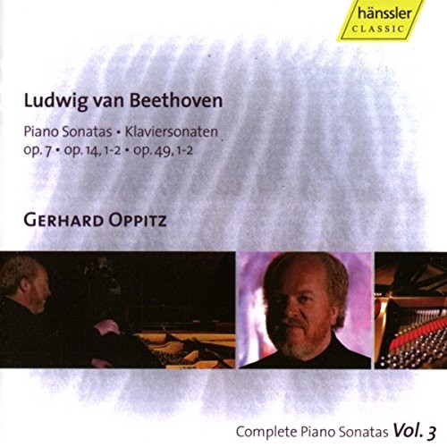 98203 Gerhard Oppitz Beethoven: Complete Piano Sonatas (Vol. 3) CD 98203 NEW