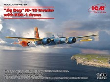 1/48 US Navy Jig Dog JD1D Invader Aircraft w/KDA1 Drone D 