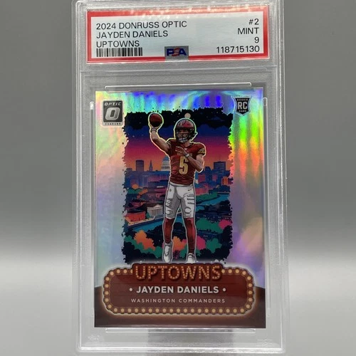 2024 Panini Donruss Optic - Uptowns Jayden Daniels #2 (RC)