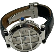 Cartier Pasha Grid 38mm W3104055 Silver #666 5