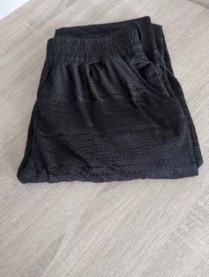Schwarze Sommer Hose