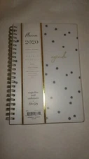Cupcakes And Cashmere Blue Sky Small Polkadot 2020 Planner Calendar ~5" x 8"