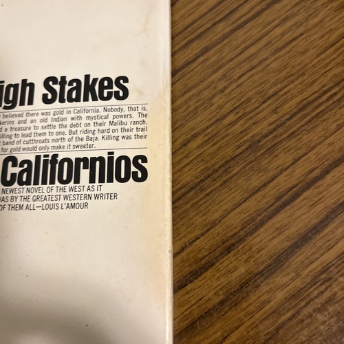 The Californios by Louis L'Amour Paperback 1973 - Imagen 3 de 10