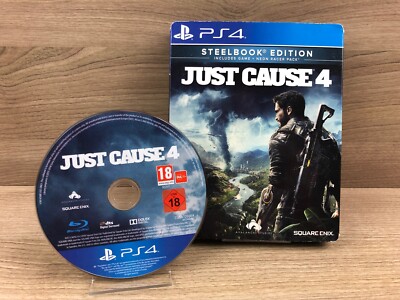 FSK18   PS4 Spiel   Just Cause 4   Steelbook Edition   Guter Zustand #M1