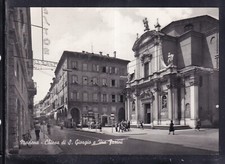 Cartolina Modena Chiesa S. Giorgio e Via Farini Caffè Liquori Novi HD500