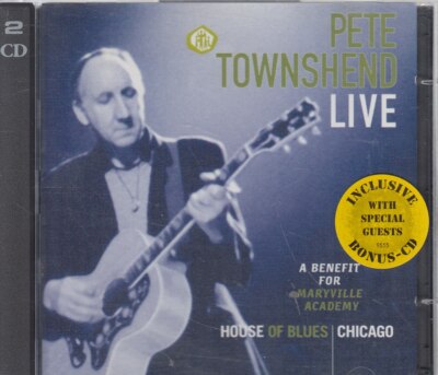 PETE TOWNSHEND ''Live - A Benefit For Maryville Academy'' 2CD