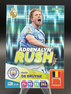 Adrenalyn Rush Kevin De Bruyne Panini 2024/2025 XL 24/25 Manchester City # 430