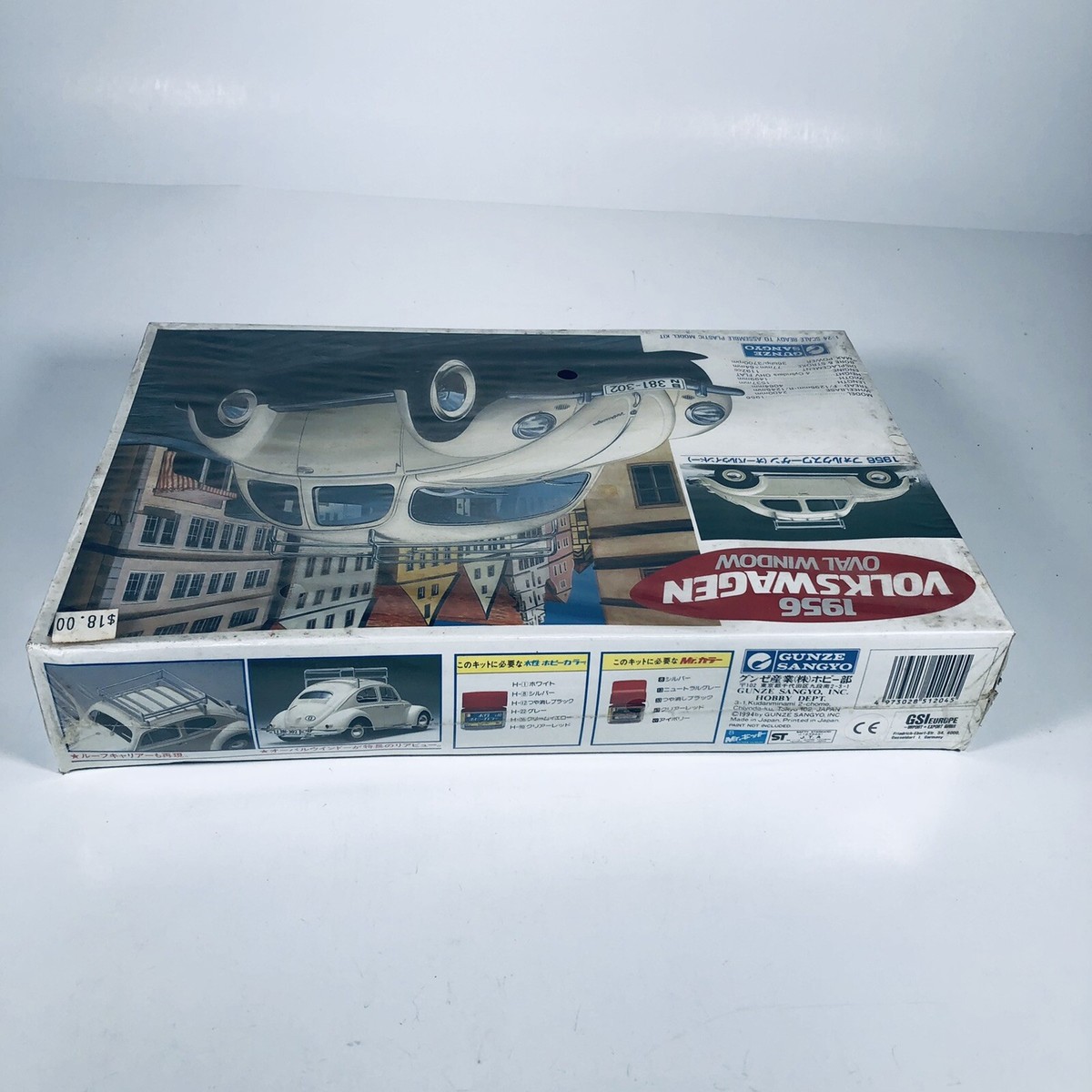 Miniature Volkswagen Oval Window 1956 – Gunze Sangyo 1/24 – Occasion