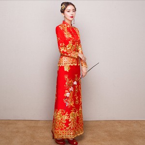 long sleeve chinese dress