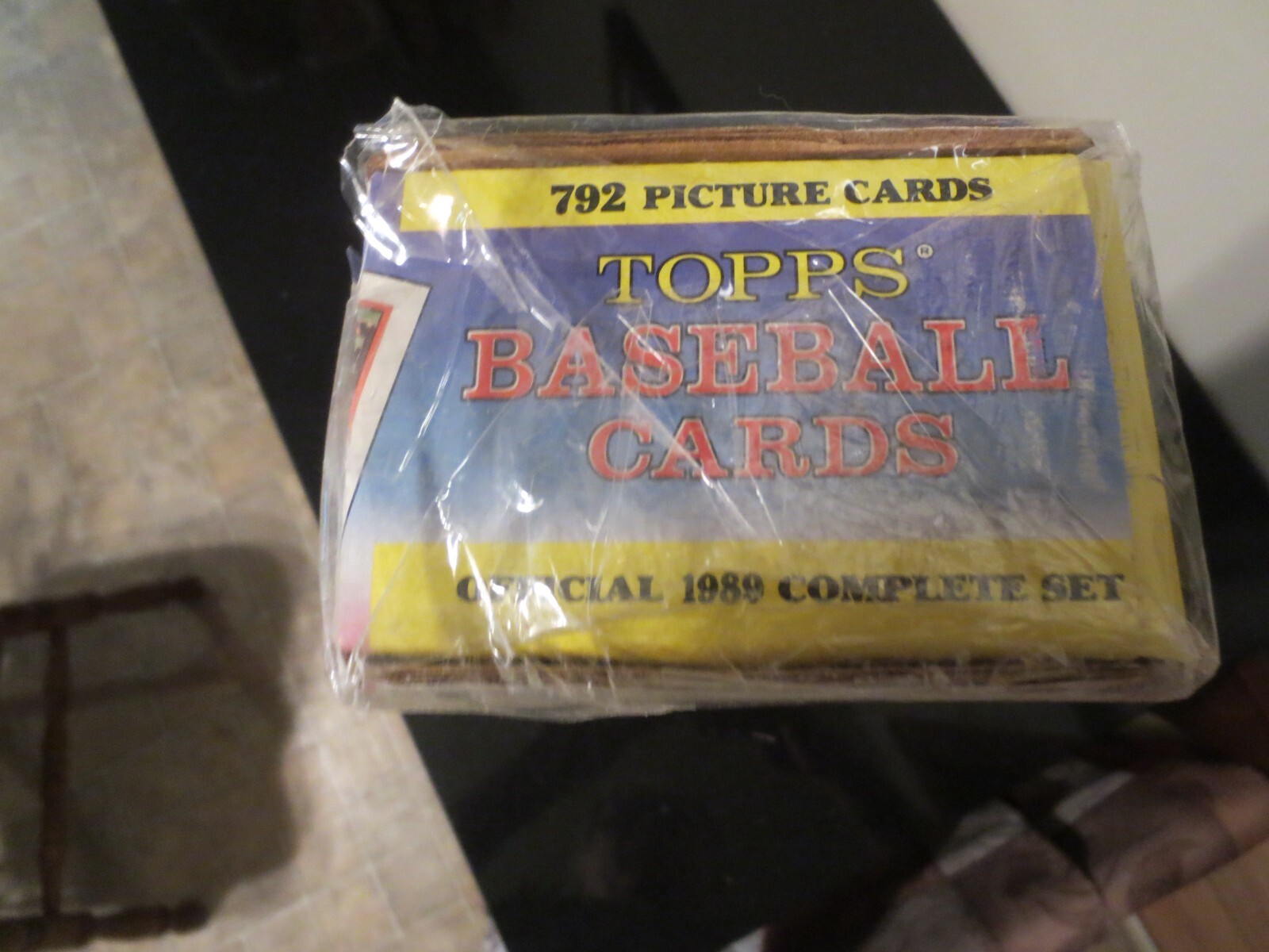 1989 Official Topps Baseball Cards Complete Set of 792 Cards Factory