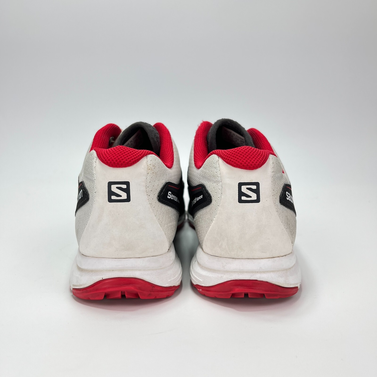 Scarpe da trekking Salomon Sense Mantra nere rosse outdoor trail donna taglia 9