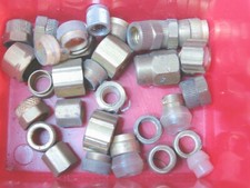 Misc. Lot of FESTO )  Brass Hose Caps,Ferules, Fittings (See Photo)