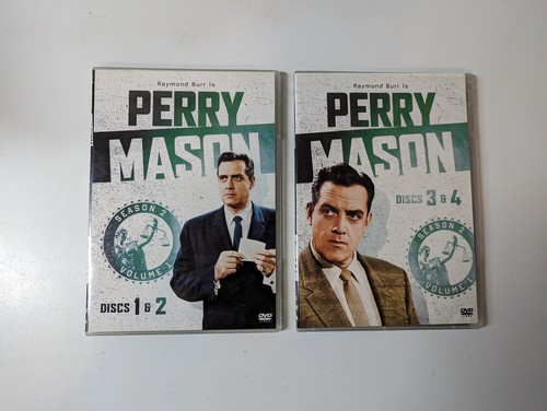 Perry Mason Season 2 Volume 1 & 2 DVD - Raymond Burr - Picture 4 of 9