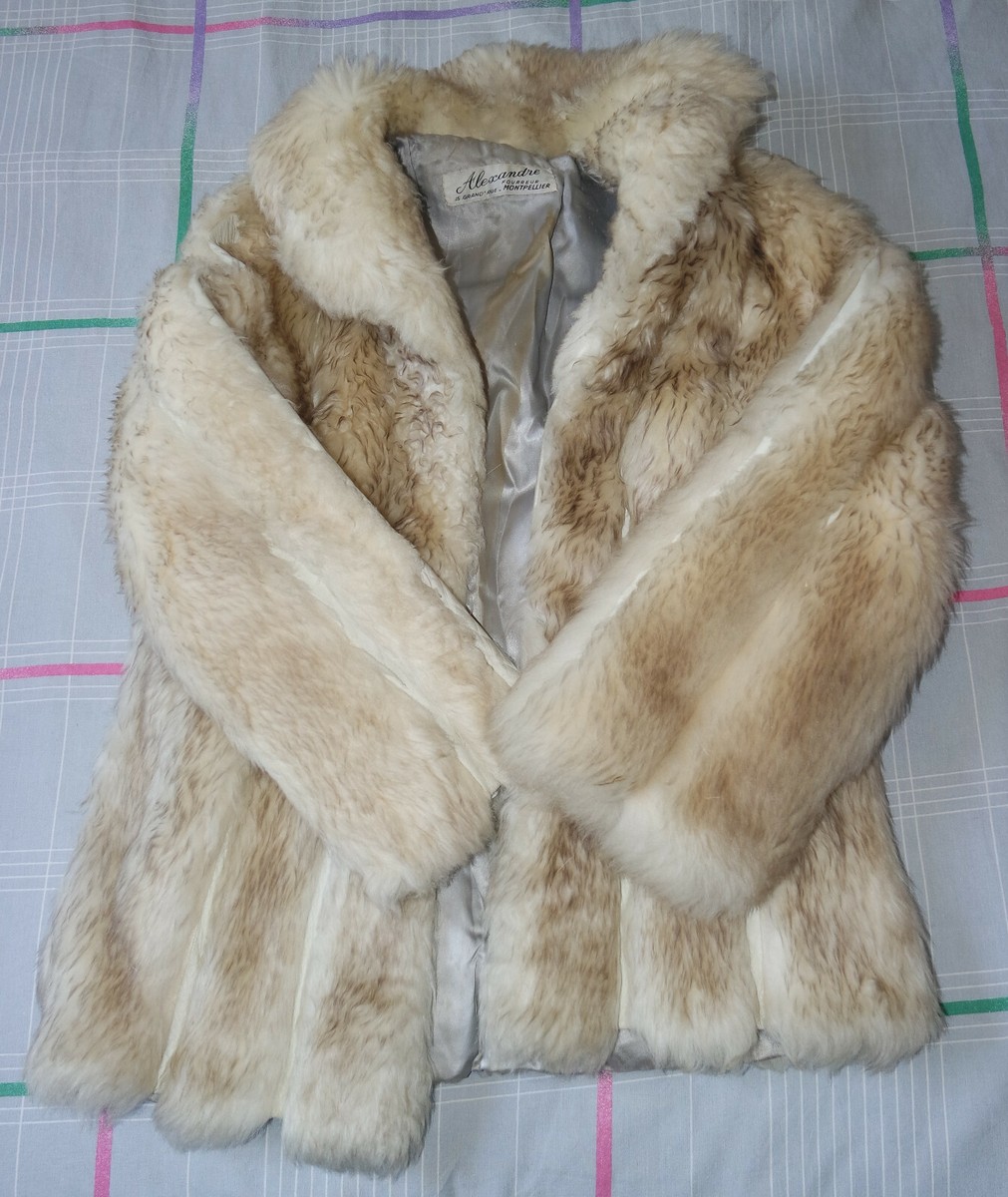 Manteau En Vison (fourrure) Marron Taille M - Fourreur Alexandre Montpellier - Occasion Très Bon état