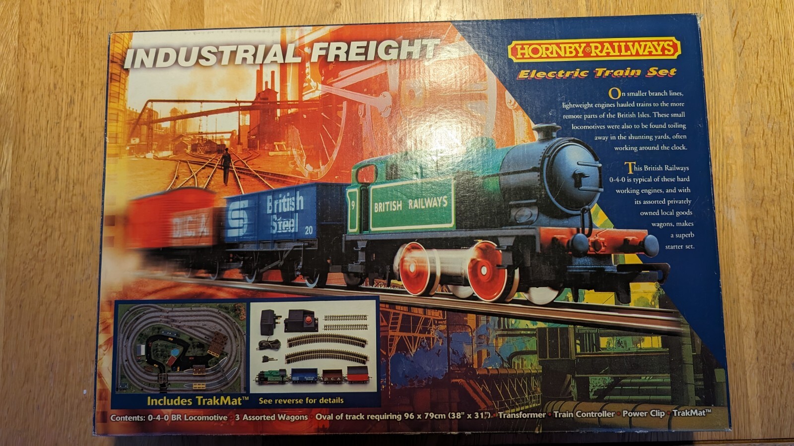 Vintage Hornby Industrial Freight Electric Train Set R841. 00 gauge
