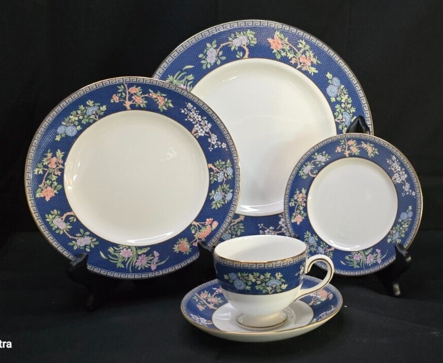 Wedgwood BLUE SIAM 5 PIECE PLACE SETTING | eBay