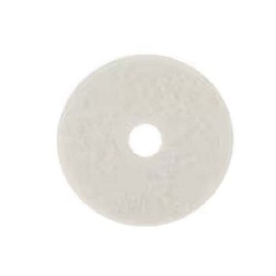 3M 08483 Super Polish Floor Pad 4100, 19'' Diameter, White, 5/Carton