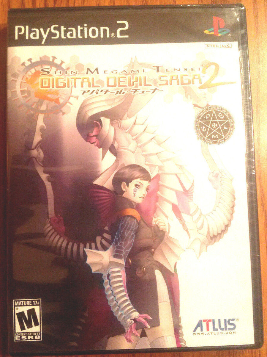 jogo shin megami tensei digital devil saga 2 ps2 orig. NOVO