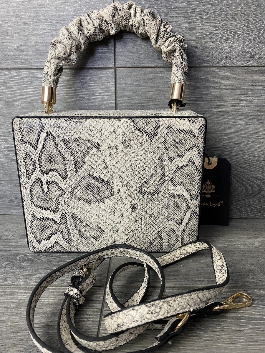 Moda Luxe crossbody Snake Print Bag Popular Style B000137 | eBay