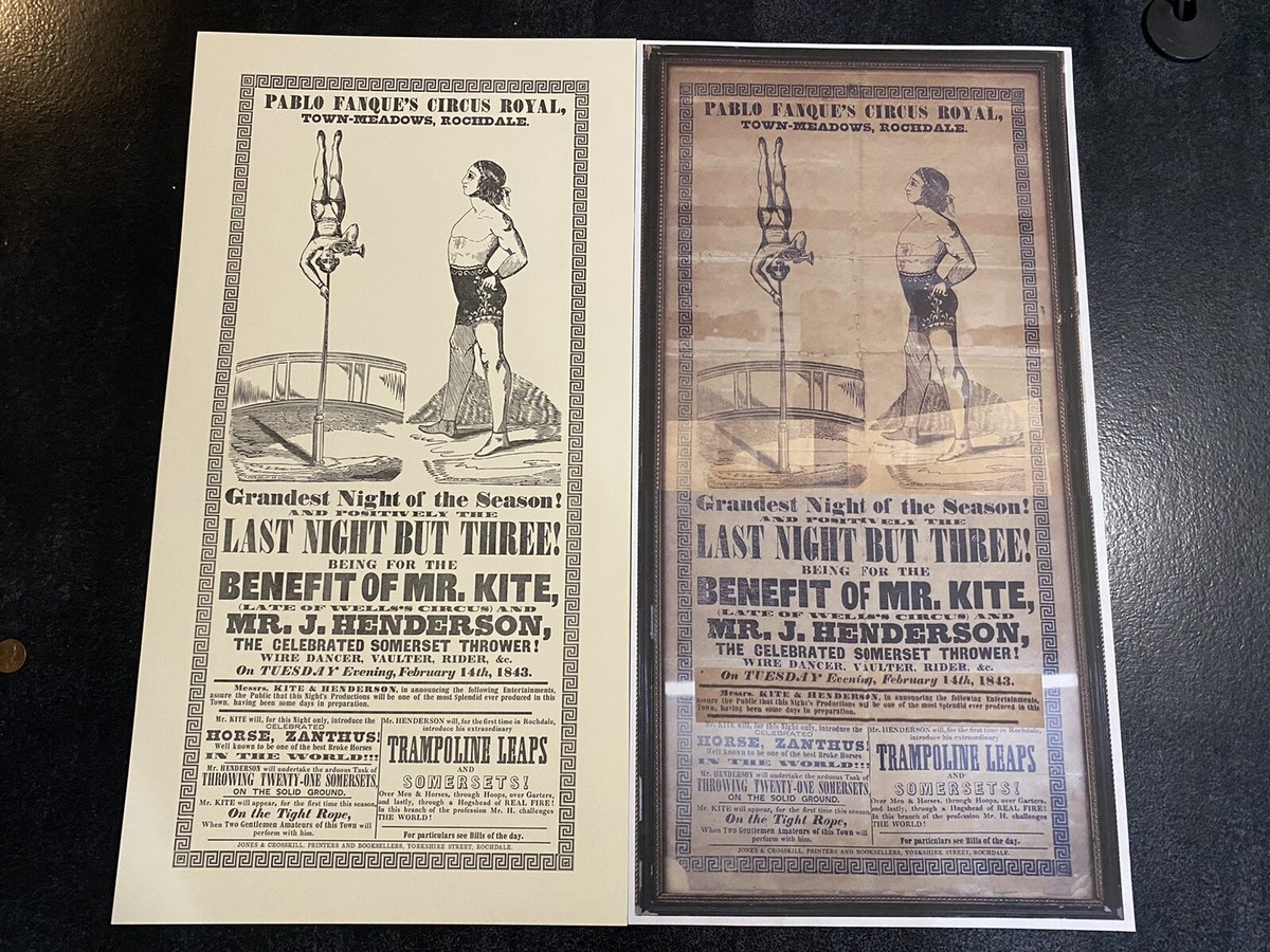 「ジョン・レノン」リトグラフポスター ⒹThe Kite John Lennon's Mr. Kite Poster - Letterpress Print | eBay