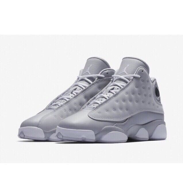 Air Jordan 13 Retro Wolf Grey White Deadly Pink 439358-018 Air Jordan 13 Retro Wolf Grey White Deadly Pink 439358-018
