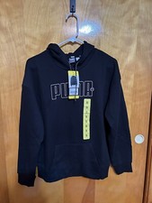 Women s Puma Sweatshirt small black long sleeved NWT