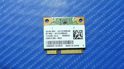 Sony VAIO SVE111B11L 11.6'' Genuine Wireless WiFi Card AR5B225 T77H281.16 LF ER*