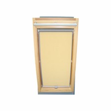 Abdunkelungsrollo ALU Thermo für Velux Dachfenster VL/VF/VT - creme