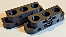 Reloading Die Holder, 3 or 4 capacity. Screw mount, fits Lee and Hornady locks.