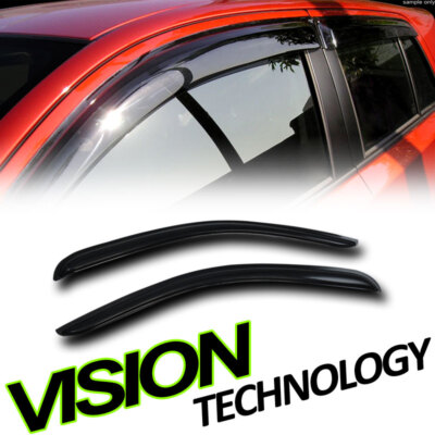 Rain/Wind Guard Vent Shade Deflector Window Visor 2P For 07-14 Sierra Regular 2D