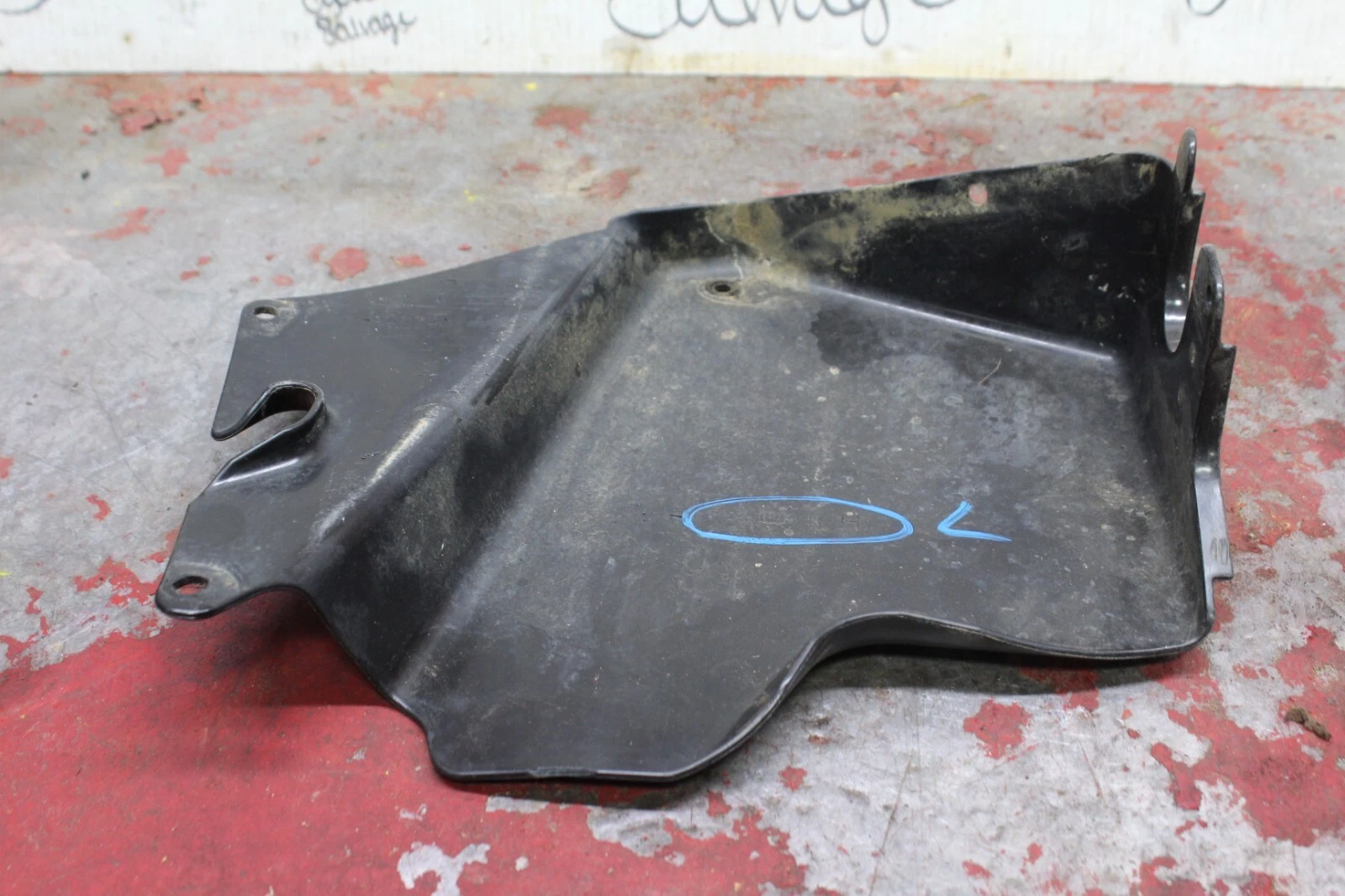 SHIELD, SIDE, RADIATOR, LH