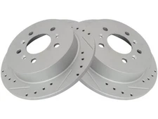 Rear TRQ Brake Rotor Set fits Chevy Monte Carlo 2006-2007 77HPMG