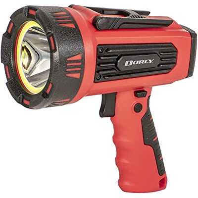 dorcy led usb rechargeable flashlight 5.9-in. 1,000-Lumen USB-Rechargeable Instant Spot Flood Flashlight, Black (41-4358) ensuring it can withstand the toughest conditions Dorcy Pro USB-C Rechargeable 1600