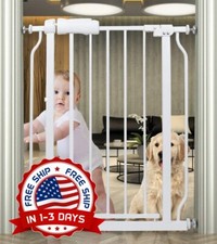 Puerta De Seguridad Para Bebes 6 A 24 Meses Y Mascotas Tambien 2.83 x 0.08 x 2.8