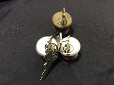 Locksmith Ilco Brand Mortise Cylinders, Set of 3