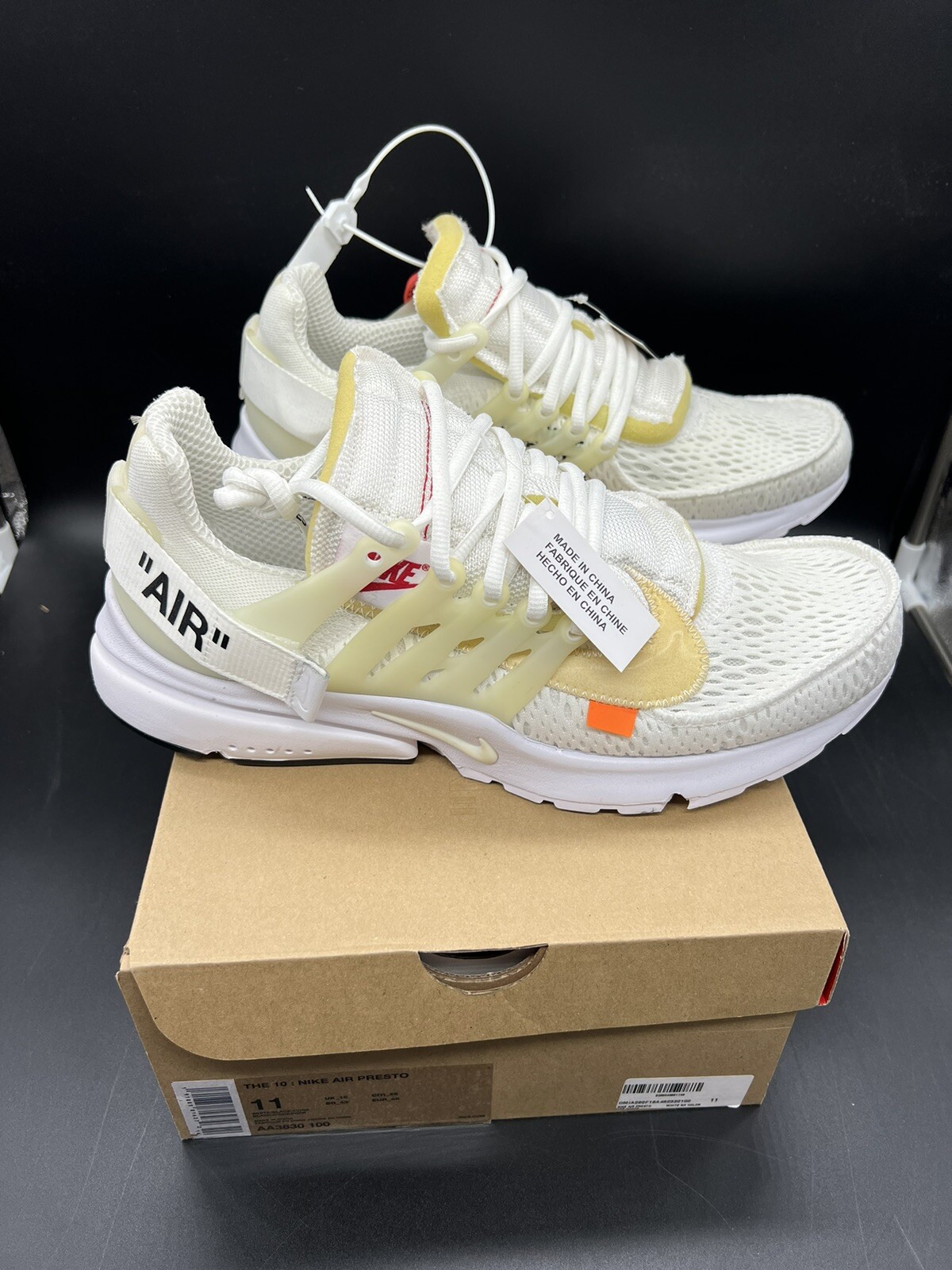Size 11 - Nike Air Presto x Off-White 