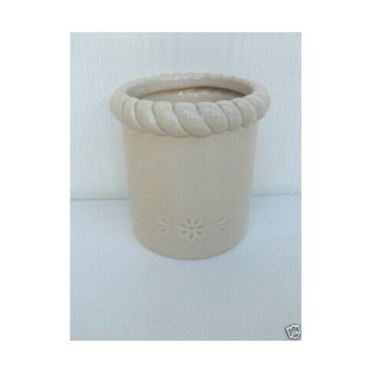 Egan Tool Holder Mondemilo' Sand Color Ceramic Diameter 12 cm