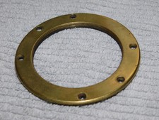 ANTIQUE BRASS FLANGE FOR BRASS LENSES 60mm OPENING READ 