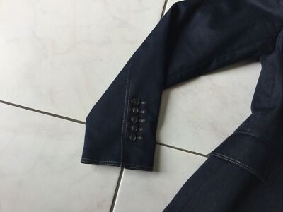 Veste Blazer ZARA En Jean Denim Bleu - Taille L - Occasion Très Bon état