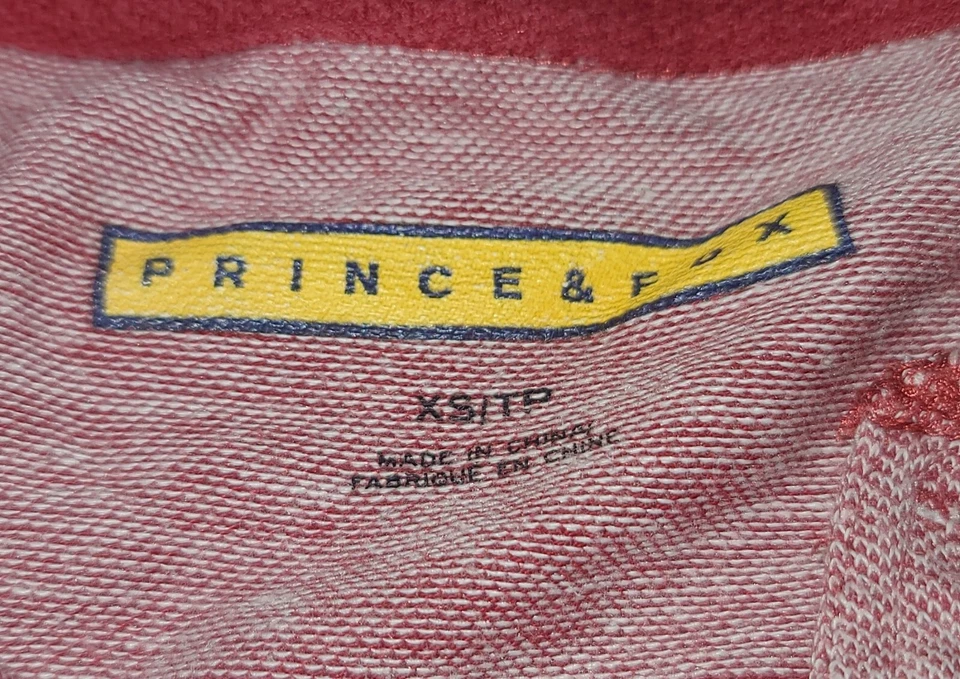 Рубашки поло Prince & Fox для мальчиков размер XS красные - Изображение 4 из 4