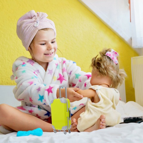 Custodia Per Bagagli Con Simulazione Bambino Viaggiare Arredamento Mini Valigia - Imagen 12 de 12