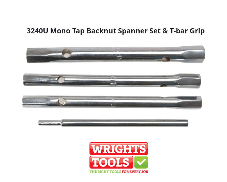 Monument 3240U 4PC MONOBLOC SPANNER SET 8 to 13mm