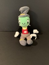 Walt Disney Company Pinocchio Jiminy Cricket Beanie Doll Toy Plush 8" Vintage