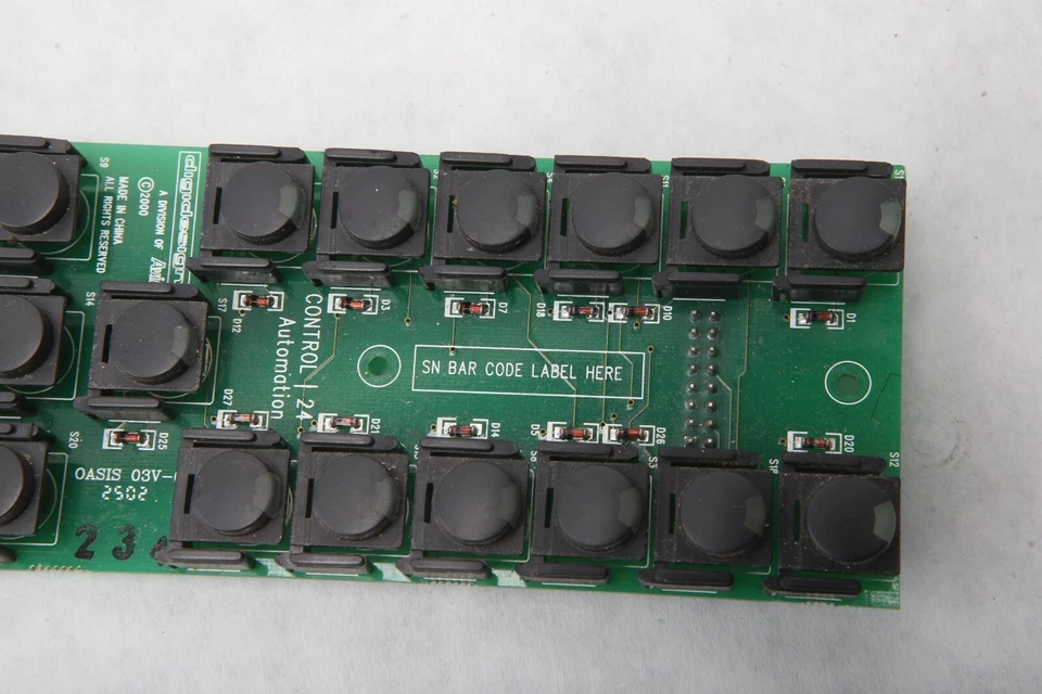 Digidesign Focusrite Control 24 Mixing Console Automation Board 941008151-00 S21 - Image 2 of 4