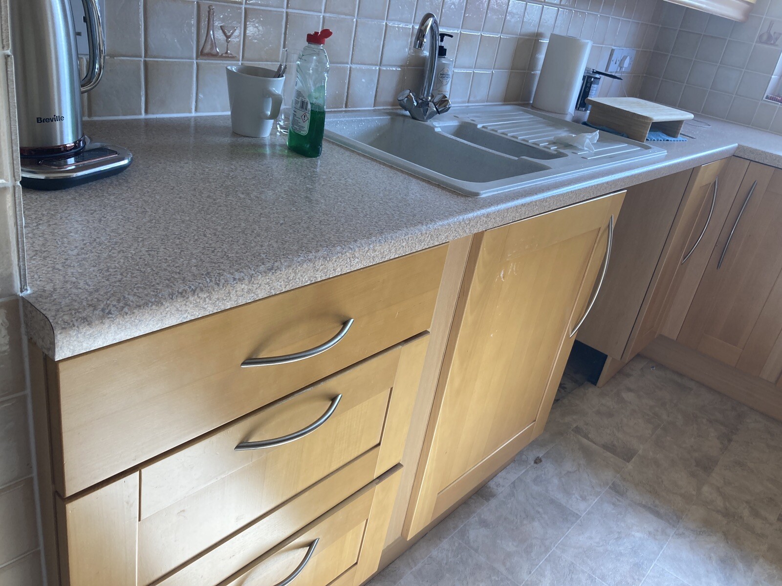 Solid Wood kitchen used for sale. eBay