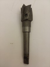 MILL END 1.34" DIA  1.5" HEAD LENGTH 6.25" OVERALL 5 FLUTES STEEL