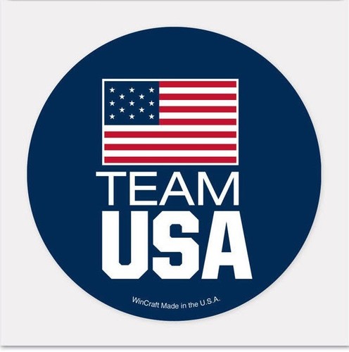Usoc Team Usa Logo Perfect Cut Color Decal 4 X 4 Ebay