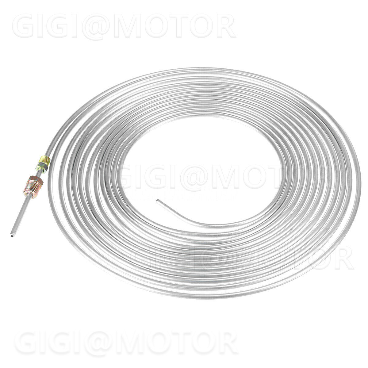 25Ft/300 inch Steel Zinc Brake Fuel Line Tubing Kit 3/16'' OD Roll