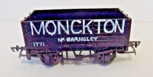 MONCKTON NR.BARNSLEY Nr. 1771 SCHWARZKOHLEWAGEN MASSSTAB OO VON SLATERS KIT GEBAUT | Condition: Used
